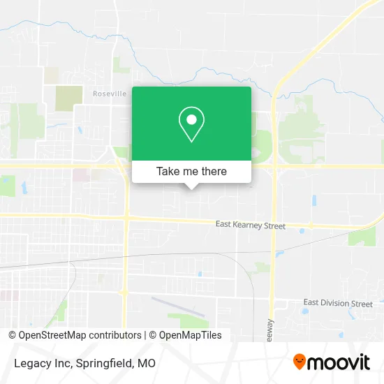 Legacy Inc map