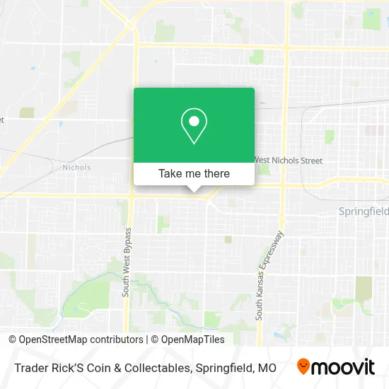 Trader Rick’S Coin & Collectables map