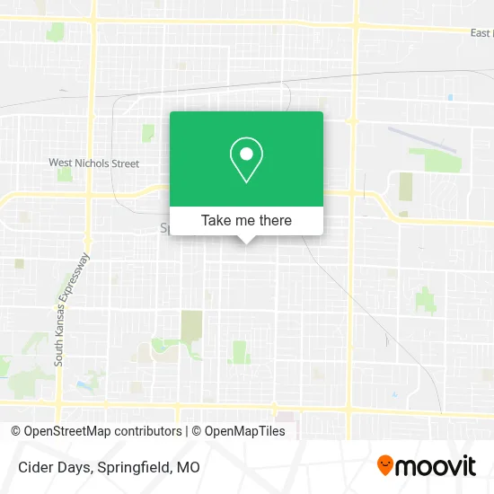 Cider Days map