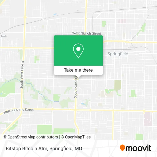 Mapa de Bitstop Bitcoin Atm