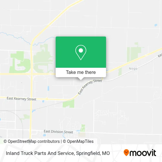 Inland Truck Parts And Service map