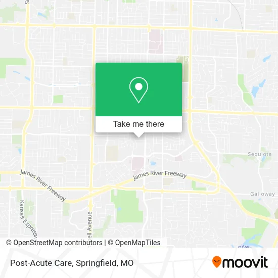 Post-Acute Care map