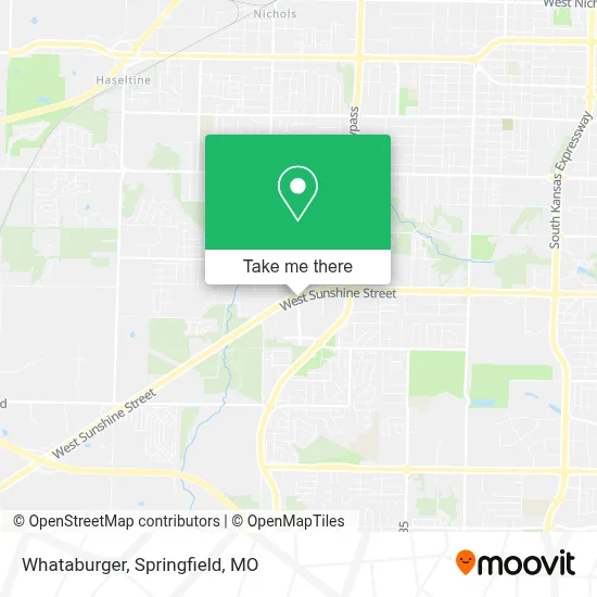 Whataburger map