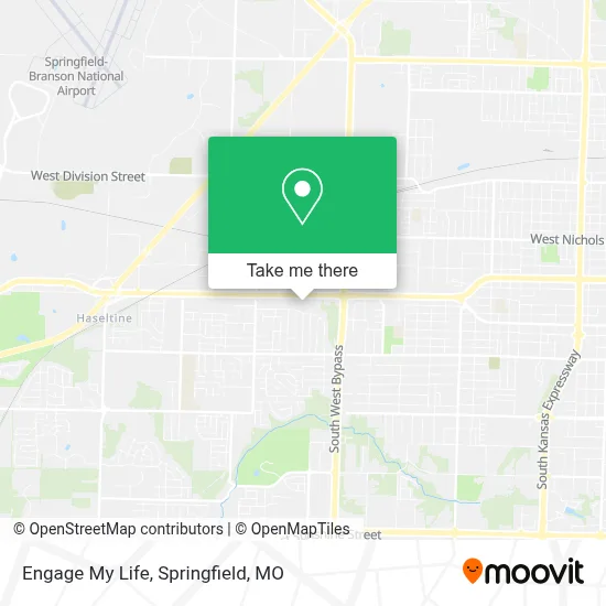 Engage My Life map