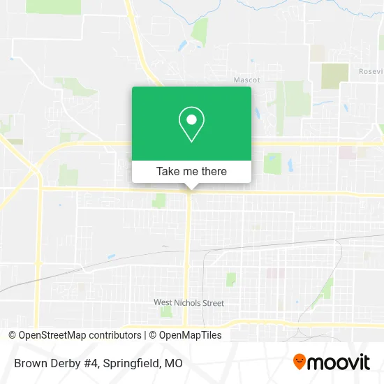 Brown Derby #4 map