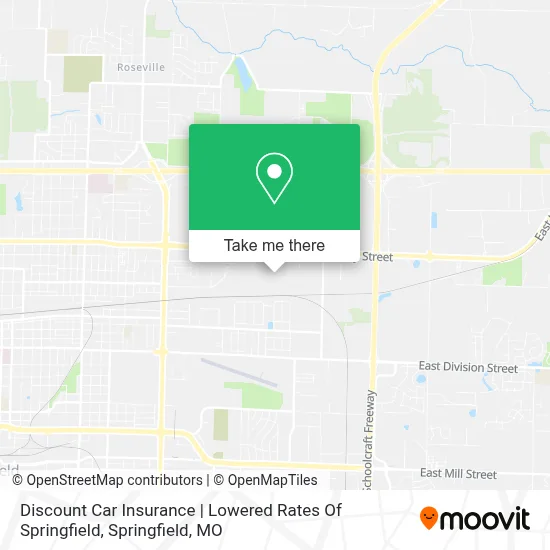 Mapa de Discount Car Insurance | Lowered Rates Of Springfield