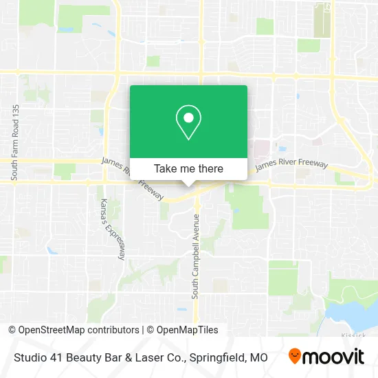 Studio 41 Beauty Bar & Laser Co. map