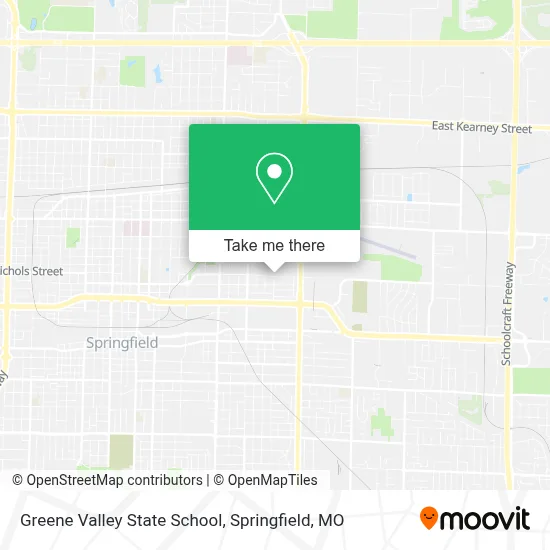 Greene Valley State School map