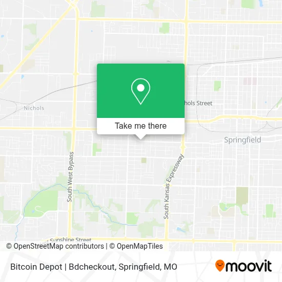 Bitcoin Depot | Bdcheckout map