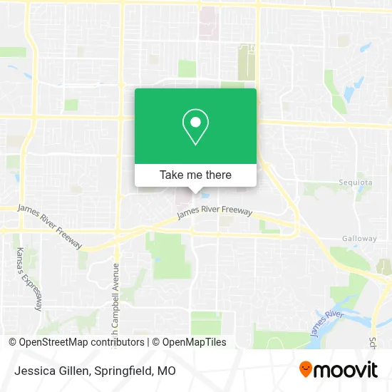 Jessica Gillen map