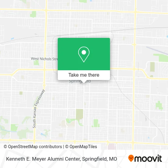 Kenneth E. Meyer Alumni Center map