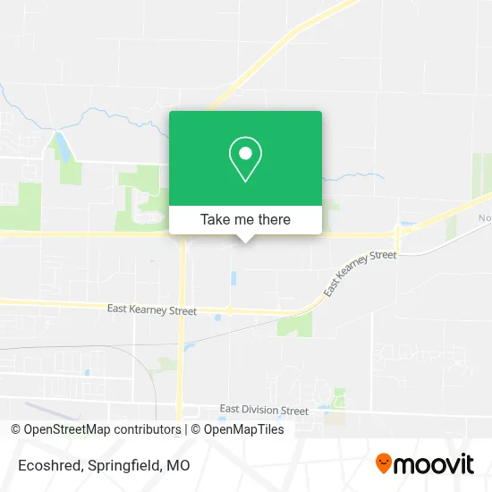 Ecoshred map