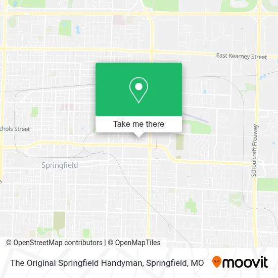 The Original Springfield Handyman map
