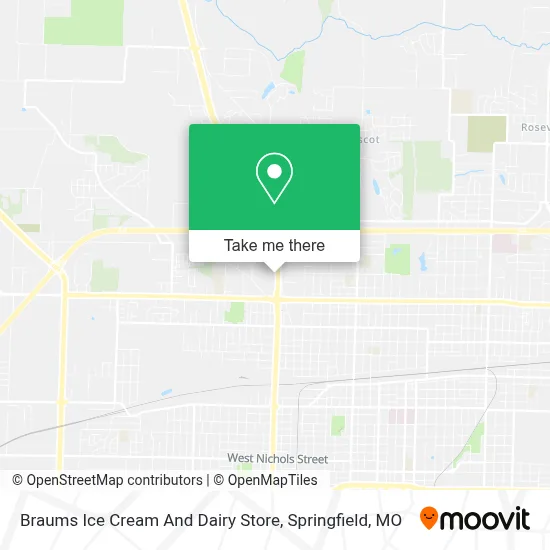Braums Ice Cream And Dairy Store map