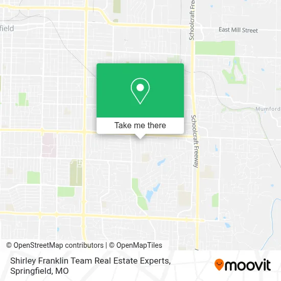 Shirley Franklin Team Real Estate Experts map
