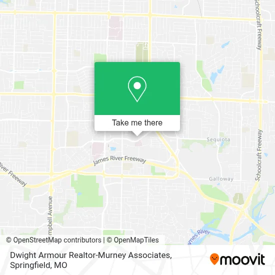 Dwight Armour Realtor-Murney Associates map