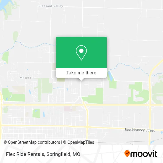 Flex Ride Rentals map