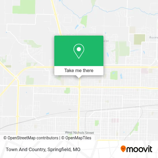 Town And Country map