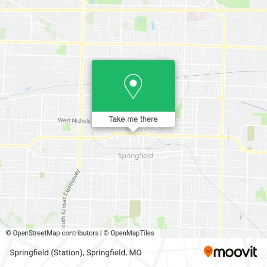 Mapa de Springfield (Station)