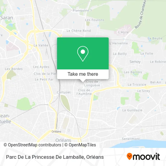Parc De La Princesse De Lamballe map