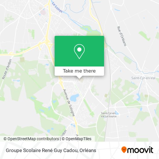 Groupe Scolaire René Guy Cadou map