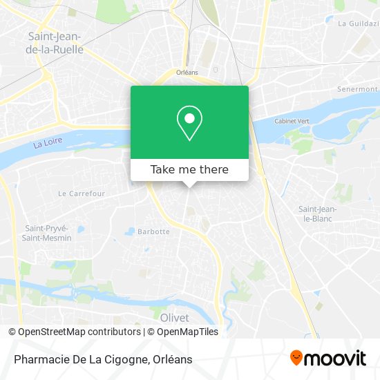 Mapa Pharmacie De La Cigogne