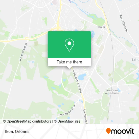 Ikea map