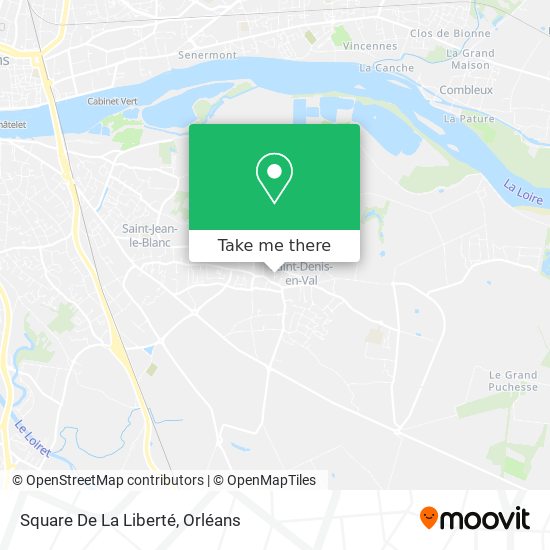 Square De La Liberté map