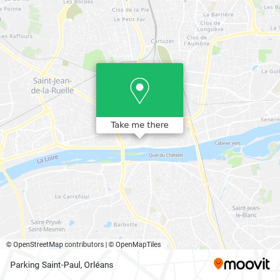 Parking Saint-Paul map