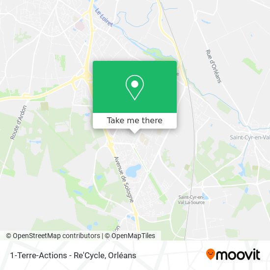 1-Terre-Actions - Re'Cycle map
