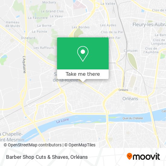 Barber Shop Cuts & Shaves map