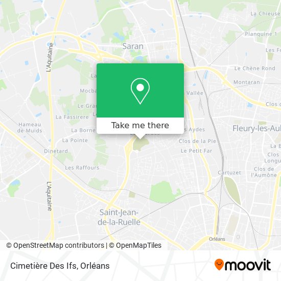 Cimetière Des Ifs map