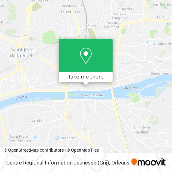 Centre Régional Information Jeunesse (Crij) map