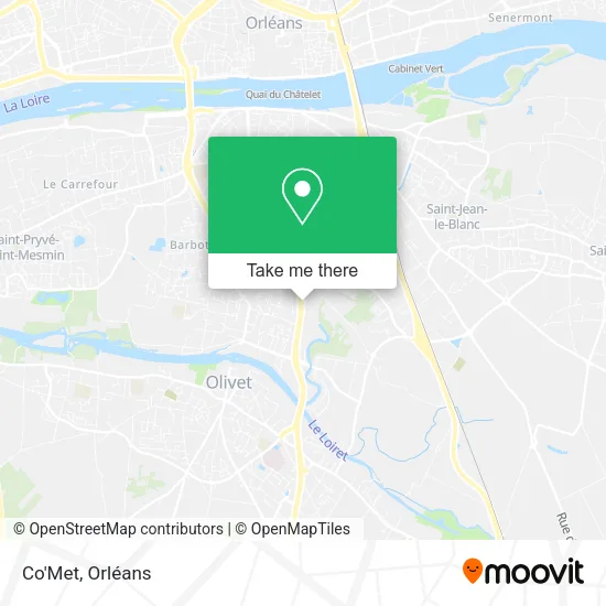 Co'Met map