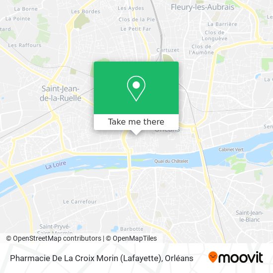 Pharmacie De La Croix Morin (Lafayette) map