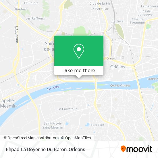 Ehpad La Doyenne Du Baron map