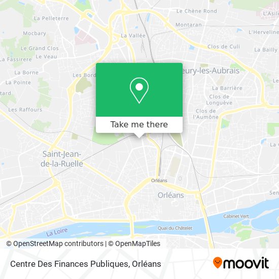 Centre Des Finances Publiques map