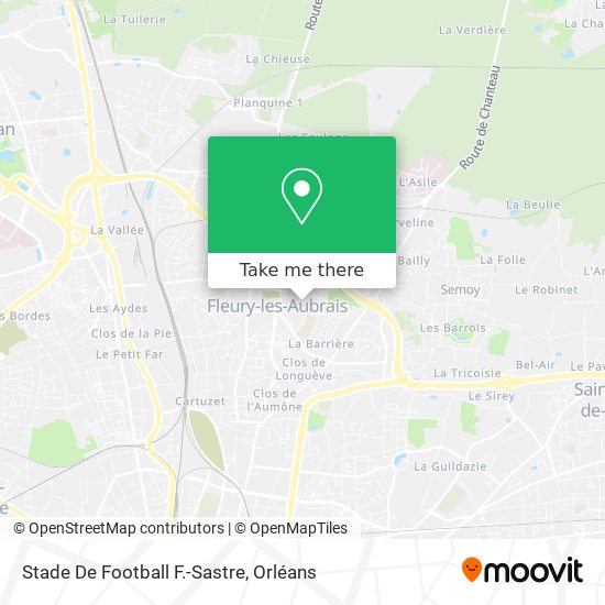 Stade De Football F.-Sastre map