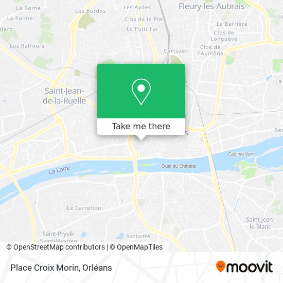 Place Croix Morin map