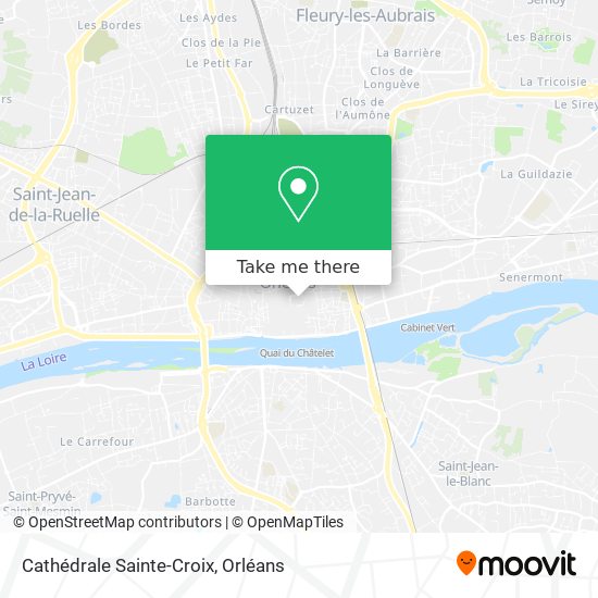 Cathédrale Sainte-Croix map