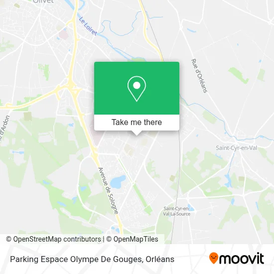 Mapa Parking Espace Olympe De Gouges