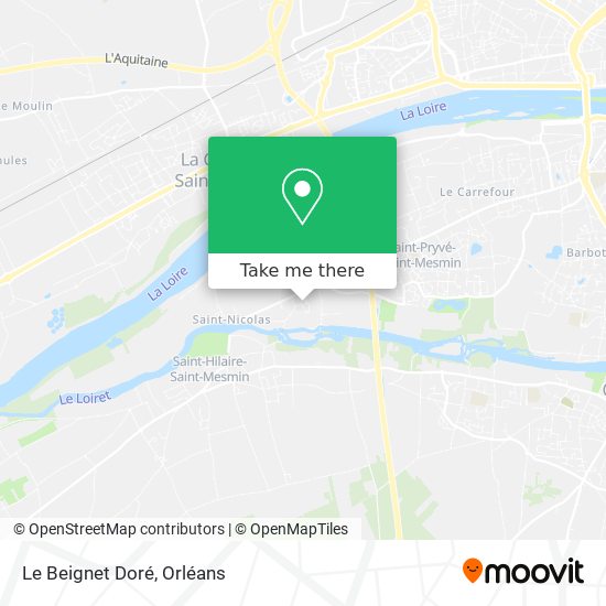 Le Beignet Doré map