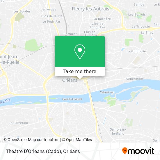Théâtre D'Orléans (Cado) map