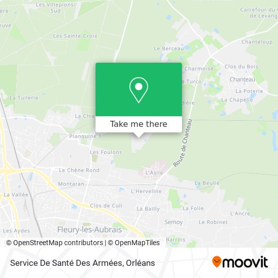Service De Santé Des Armées map