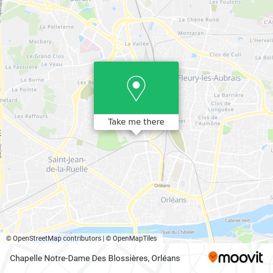 Chapelle Notre-Dame Des Blossières map