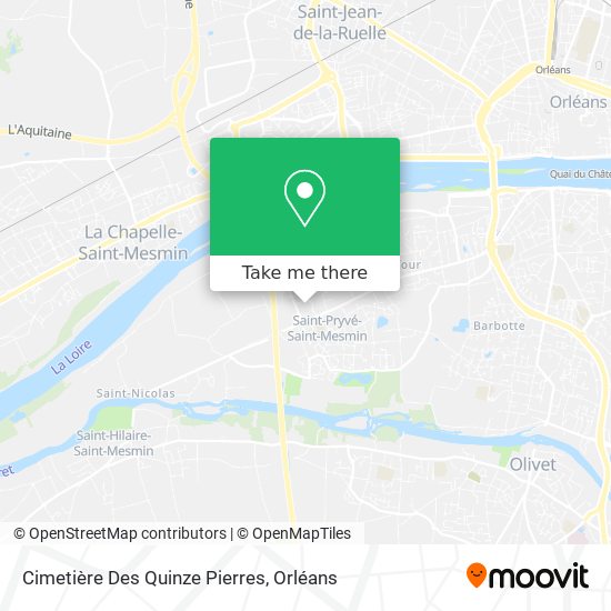 Cimetière Des Quinze Pierres map