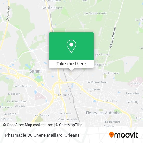 Pharmacie Du Chêne Maillard map