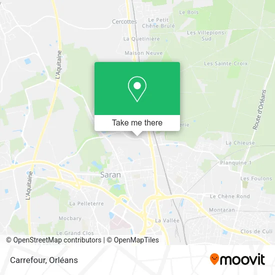 Carrefour map