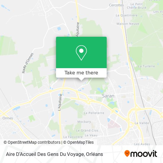 Aire D’Accueil Des Gens Du Voyage map