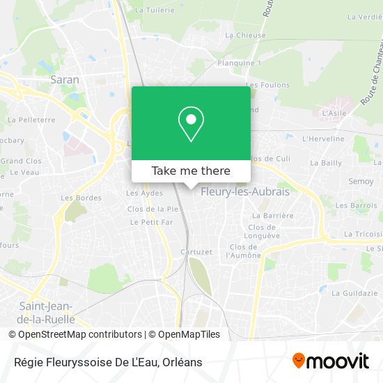 Régie Fleuryssoise De L'Eau map